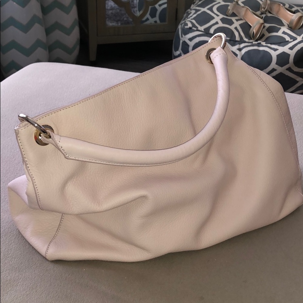 NWOT Pink Leather Bag